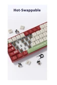 Sarftech AK680 Kablolu Red Switch Mekanik Klavye-Rainbow Aydınlatma Hot-Swap - 1