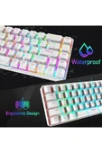Sarftech T60 Siyah Rgb Uygulamalı Kırmızı Red Switch Gaming Klavye Rgb Kablolu Gaming Oyuncu Klavyesi - 7