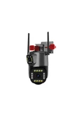 Sarftech 2 2mp 4k Full Hd Ip Kamera Wifi Özellikli Hareket Takipli Gece Sensörlü Sirenli Kamera Blm-49 - 3