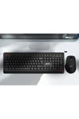 Sarftech Bkb7.1 Siyah Türkçe Q 104 Tuş Ev Ofis Kullanıma Uygun Kablosuz Klavye Mouse Set 7.1 - 2