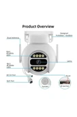 Sarftech HD 4MP 3.0X IP66 IP Kamera Wifi Özellikli Hareket Takipli ve Gece Görüşlü Kamera Blm-38 - 2