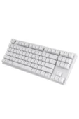 Sarftech Leaven K550 İngilizce Q Klavye Led RGB Kablolu Siyah Red Switch Mekanik Oyuncu Klavyesi - 4