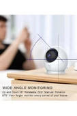 Sarftech Blm-34 Gece Görüş Sesli Telsiz Görüntülü Kablosuz Güvenlik Kamera Bebek Monitörü - 4