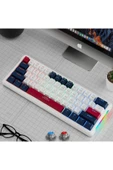 Sarftech K610 RGB Red Switch 61 Tuş Mini Gaming Oyuncu Kablolu Klavye Red Switch - 3