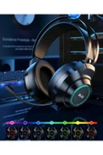 Blic 3,5 mm Led Işıklı Gaming Oyuncu Mikrofonlu Kulaklık - 4