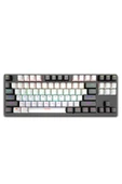 Sarftech Leaven K550 RGB Beyaz/Siyah K550 Mavi Blue Switch Mekanik Gaming Oyuncu Klavyesi - 2