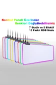 Sarftech Rgb Beyaz Speed Yüzey Mouse Pad 70x30 Cm 13 Farklı Renk Modu Su Geçirmez Oyuncu Gaming Xl Mousepad - 3
