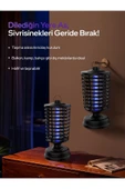 Sarftech 3.6-4W Asılabilir Kamp Ev UV Işıklı Elektrikli Sivrisinek Öldürücü Sinek Öldürücü Kovucu Sineksavar - 3