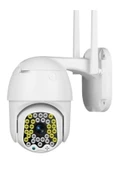 Sarftech 360° Wifi IP Güvenlik Kamera Gece Görüş Sensörlü Hareket Duyarlı 1080P 4K Dış Ortam IP Kamera BLM-05 - 3