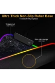 Sarftech 70x30 Rgb Dünya Desenli Led Işıklı Speed Yüzey Gamepad Dünya Desen Gaming Mousepad 70x30 - 6