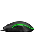 Everest SM-G56 CORAX Usb Siyah 7D Optik 7200dpi LED Işıklı Gaming Oyuncu Mouse - 4
