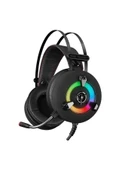 Rampage Miracle-x2 Plus Siyah Rgb Led 7.1 Surround Sound System Gaming Mikrofonlu Oyuncu Kulaklığı - 1