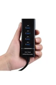 Sarftech 3.0 USB Çoğaltıcı 4 Port Yüksek Hızlı USB HUB Çoklayıcı Tüm Cihazlarla Uyumlu - 2