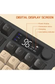 Sarftech Freewolf M96 2.4g Bt5.0 Çift Bağlantılı Tft Led Ekranlı Reinbow Gaming Oyuncu Klavye - 3