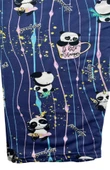 Kadın Panda Desenli Good Day Yazılı Pijama Altı Milan -3010 - 2
