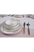 Koch Collection FREZYA 24 PARÇA YEMEK TAKIMI - ALTIN - 3