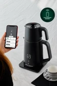 Jumbo X Homend Royaltea Cooltouch 1792h Siyah Çift Duvarlı Paslanmaz Çelik Çay Makinesi Wifi Ile Kontrol - 3