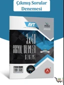 3x40 AYT Sosyal Bilimler Çıkmış Sorular Denemesi - 2