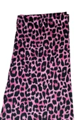 Kadın Siyah Leopar Desenli Pijama Altı Milan -3010 - 1