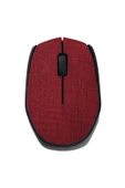 Sarftech Kırmızı Kablosuz Usb 2.4ghz Terletmez Kumaş Fabric Yüzey 1.200dpi Hafif Kablosuz Mouse - 2