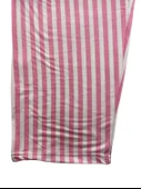 Kadın İnce Beyaz Çizgili Pijama Altı Milan -3010 - 2