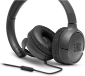 JBL T500 Mikrofonlu Kablolu Kulaküstü Siyah Kulaklık - 4