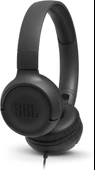 JBL T500 Mikrofonlu Kablolu Kulaküstü Siyah Kulaklık - 1
