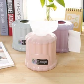 Silindir Plastik Rulo Tutucu - İskandinav Mavi thumbnail 5