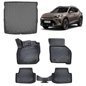 Rizline Cupra Formentor 2024 ve Sonrası 3D Havuzlu Paspas ve Üst Konum Bagaj Havuzu Set thumbnail 1