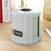 Silindir Plastik Rulo Tutucu - İskandinav Mavi thumbnail 1