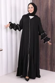 Şal ve Ferace İkili Takım 70018 Siyah thumbnail 2