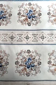 Alla Turca Çift Kişilik Kanaviçe Desenli Pike – İndigo | 200x240 cm | %100 Pamuk - 3