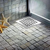 DESIPHON 3 Adet Paslanmaz Çelik Kare Delikli Banyo Yer Süzgeç Izgarası Üst Kapak 10X10 Süzgeç Uyumlu - 2