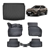 Rizline Cupra Formentor 2024 ve Sonrası 3D Havuzlu Paspas ve Alt Konum Bagaj Havuzu Set thumbnail 1