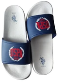 U.S.POLO ASSN KALKAN GLB 4FX BEYAZ LACİVERT GÜNLÜK SPOR PLAJ TERLİĞİ - 3