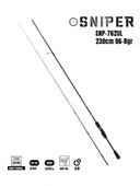 Sniper 230 Cm 06-8 gr Ultra Light Lrf Kamış - 1