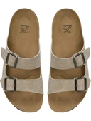 KİNETİX ATEN 4FX KREM COMFORT CASUAL ANATOMİK TOKALI TERLİK - 6
