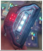 2 Adet Tır Kamyon Dorse Plaka Lambası Kobra Kırmızı 12-24 Volt thumbnail 5