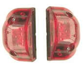 2 Adet Tır Kamyon Dorse Plaka Lambası Kobra Kırmızı 12-24 Volt thumbnail 4