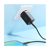 Mcdodo CH-1542 65W Gan 5 Pro Typec USB Girişli Hızlı Şarj Cihazı + Typec Kablo - 4