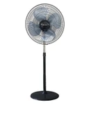 MUZEKO MZK-20 Ev ve Ofisler İçin 2 Salınımlı 4 Kanatlı Ayaklı Vantilatör - 1