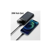 Baseus 20W 10000MAH Magsafe Manyetik Kablosuz Taşınabilir Powerbank, Iphone 12,13,14 Serisi Uyumlu - 3