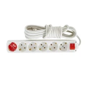 Almera 6'lı Anahtarlı Topraklı 5 Mt - 1