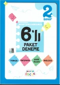 Ata 2.Sınıf Okula Yardımcı Tüm Dersler Okul Defterim - 6 lı Paket Deneme - 2
