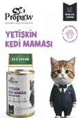 Kedi Yaş Mama Tavuklu Konserve Jöleli Premium Parça Etli Yemek Besleyici Tahılsız İçerik 24 x 415 gr - 1
