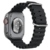 Hytech W69 Watch IOS Ve Android Uyumlu Mactive 2.05 İnç Geniş Ekranlı Siyah Akıllı Saat - 4