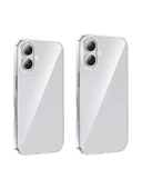 Logis Apple iPhone 16 Kılıf Süper Silikon Şeffaf - 3
