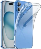 Logis Apple iPhone 16 Kılıf Süper Silikon Şeffaf - 1