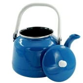Orcamp Retro Emaye Kamp Çaydanlığı Alt Mavi 2.5 L - 2