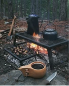 Nurgaz Campout Ateş Üstü Izgara+Çanta Mini - 4